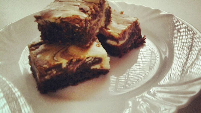 Mramorová buchta a la brownies