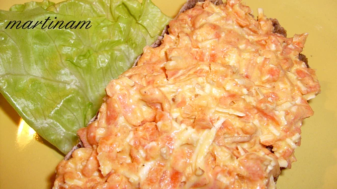 Mrkvová pomazánka s tofu