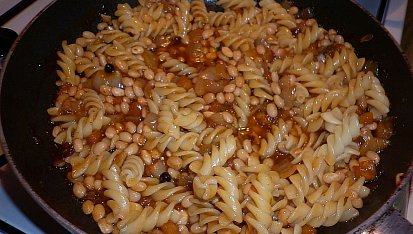 Pašta i fažol - Fazole s těstovinami (Chorvatsko)