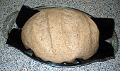 Podmáslový chléb v římském hrnci, Nakynutý,před pečením