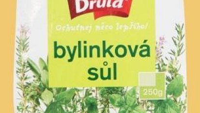 Rajčatovo lilková rýže, bylinková sůl od Druidu