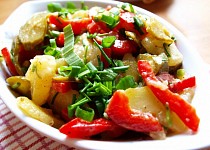 Selský bramborový salát s "vůní" Loštic