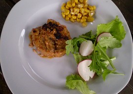 Sojové / seitan / ROBI steaky v hořčičné marinádě - vegan