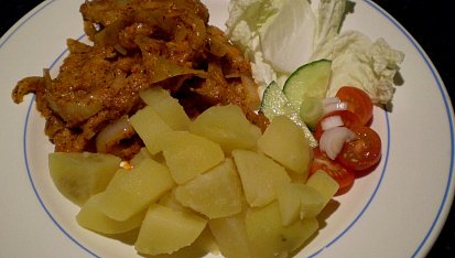 Sojové / seitan / ROBI steaky v hořčičné marinádě - vegan