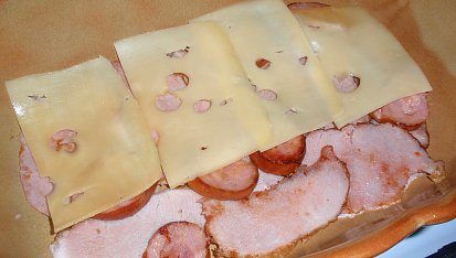Sýrová zapečená vejce
