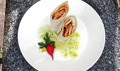 Tandoori tortilla s pečenou paprikou