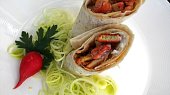 Tandoori tortilla s pečenou paprikou