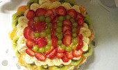 Třepací dort s ovocem