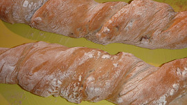 Ždímaný ořechový chléb