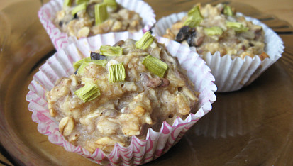 Zdravé celozrnné muffiny