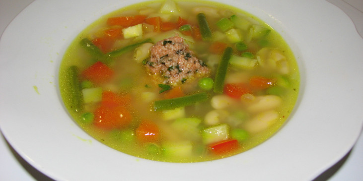 Zeleninová polévka s pestem (Soupe au Pistou) podle Julie Child