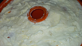 Bábovková meruňkovo  -  ananasová  zmrzlina