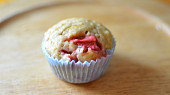 Banánovo jahodové muffiny