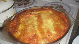 Cannelloni plněné mletým masem