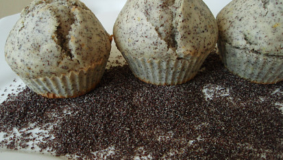 Citrónové muffiny s mákem, Citrónové muffiny s mákem