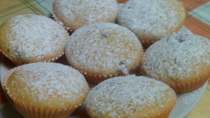 Čokoládovo-banánové muffiny, ještě jednou