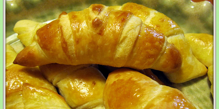 Croissanty s jednoduchou přípravou