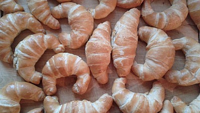 Croissanty s jednoduchou přípravou, croissanty