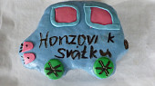 Dort autíčko pro Honzu k svátku