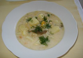 Fazolková francouzská polévka