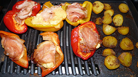 Grilovaná  „Tištínská“ paprika