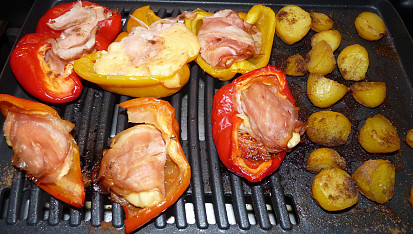 Grilovaná  „Tištínská“ paprika