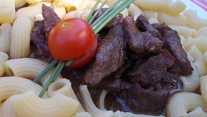 Hovězí proužky na zázvoru a tymiánu