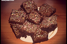 Hotové brownies :)