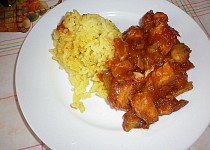 Junkanoo  - Bahamské kuře s rýží