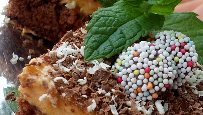 Karamelovo kávové  kostky