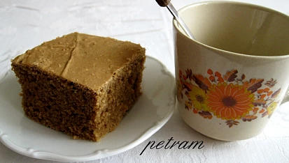 Koláč Nescafé bez lepku, mléka a vajec