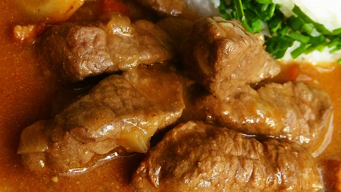 Koňská roštěná po anglicku na sušené hořčici, Koňská roštěná po anglicku na sušené hořčici