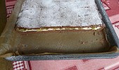 Křehký rebarborový koláč s tvarohem