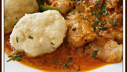 Krupicové noky (bez mléka), Krupicové noky