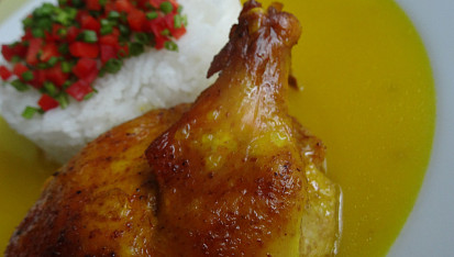 Kuře s chutí Španělska (Pollo con el sabor de España)