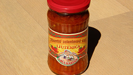 Kuřecí játra s Ljutěnicí