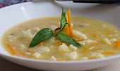 Květákovo-fenyklová  polévka