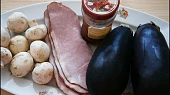 Lilek z grilovací pánve, Část použitých surovin