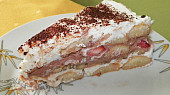 Nepečený tvarohovo-termixový dort s ovocem