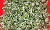 Omáčka z okry / Okoro soup, Pokrájená okra