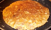 Omeleta chudé hospodyňky, Omeleta po otočení