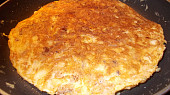 Omeleta chudé hospodyňky, Omeleta po otočení