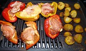 Pečené vařené brambory
