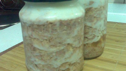 Rillettes de Connerré - francouzské dušené vepřové, naše konzerva