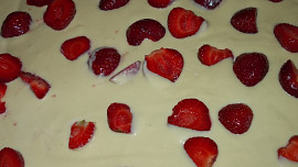 Rychlovka ke kávě  - rumová bublanina s ovocem