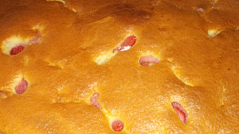 Rychlovka ke kávě  - rumová bublanina s ovocem