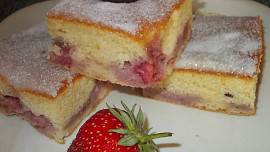 Rychlovka ke kávě  - rumová bublanina s ovocem