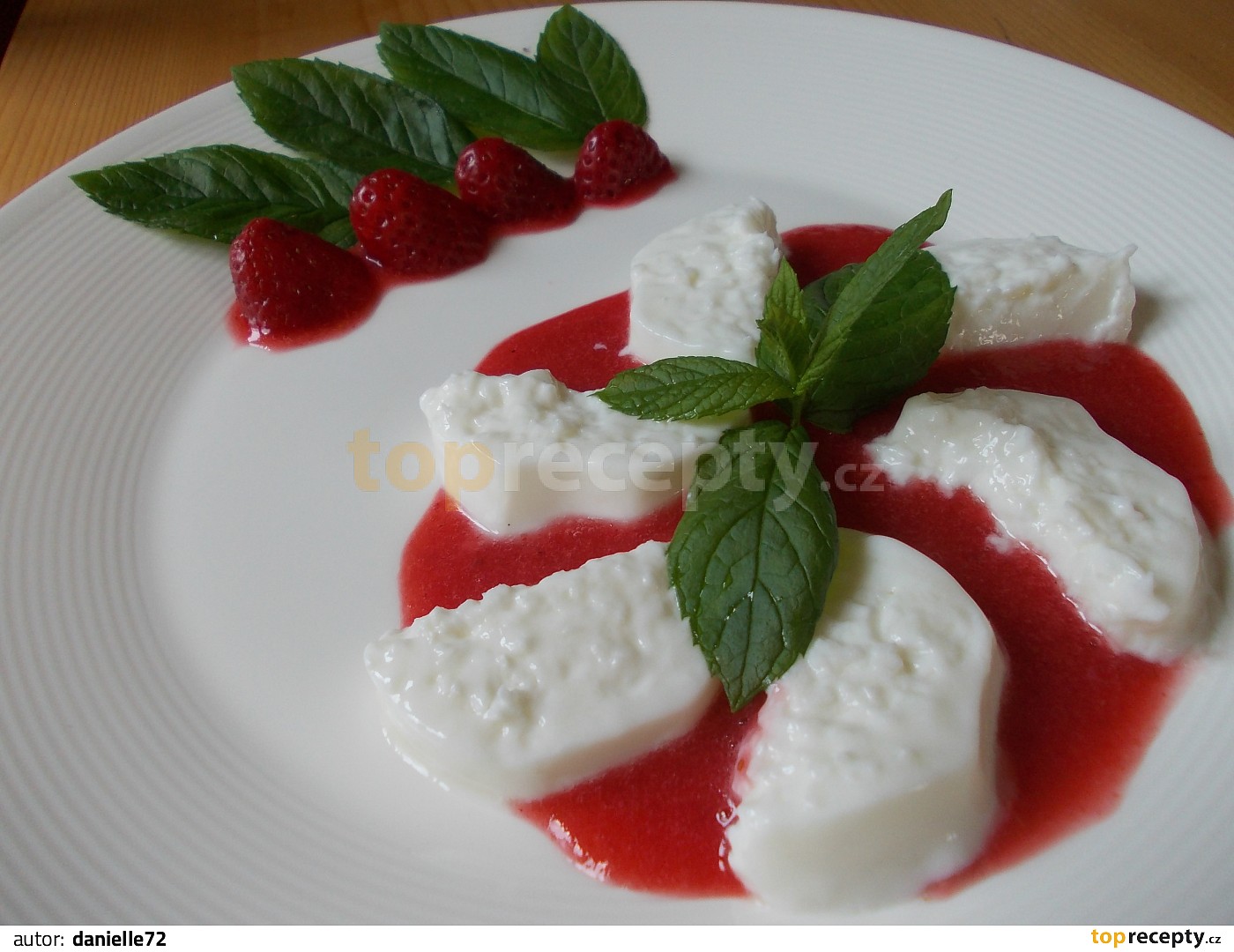 Sladké Caprese - Caprese dolce - TopRecepty.cz