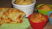 Slané muffiny s chorizem