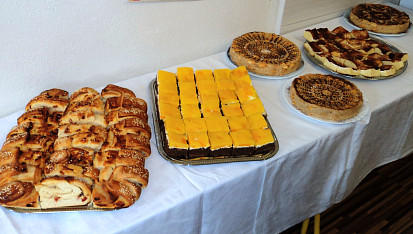 Slaný silvestrovský koláč